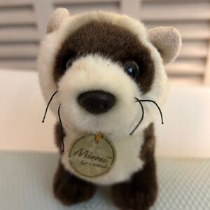 Aurora World Miyoni Black-Footed Ferret Plush 10.5" Realistic Stuffed
